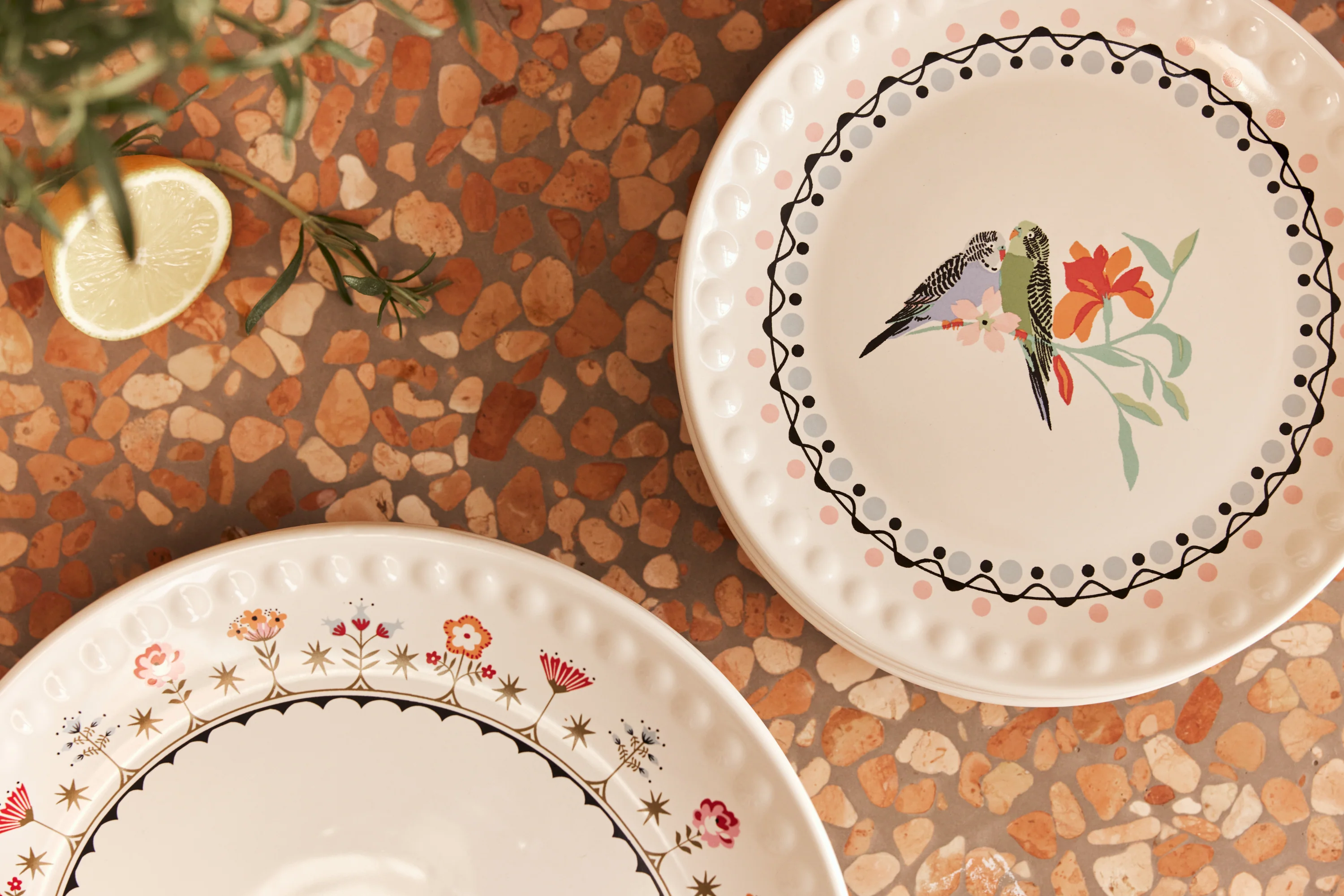 Cath Kidston Painted Table Dinner Plate - Image 4