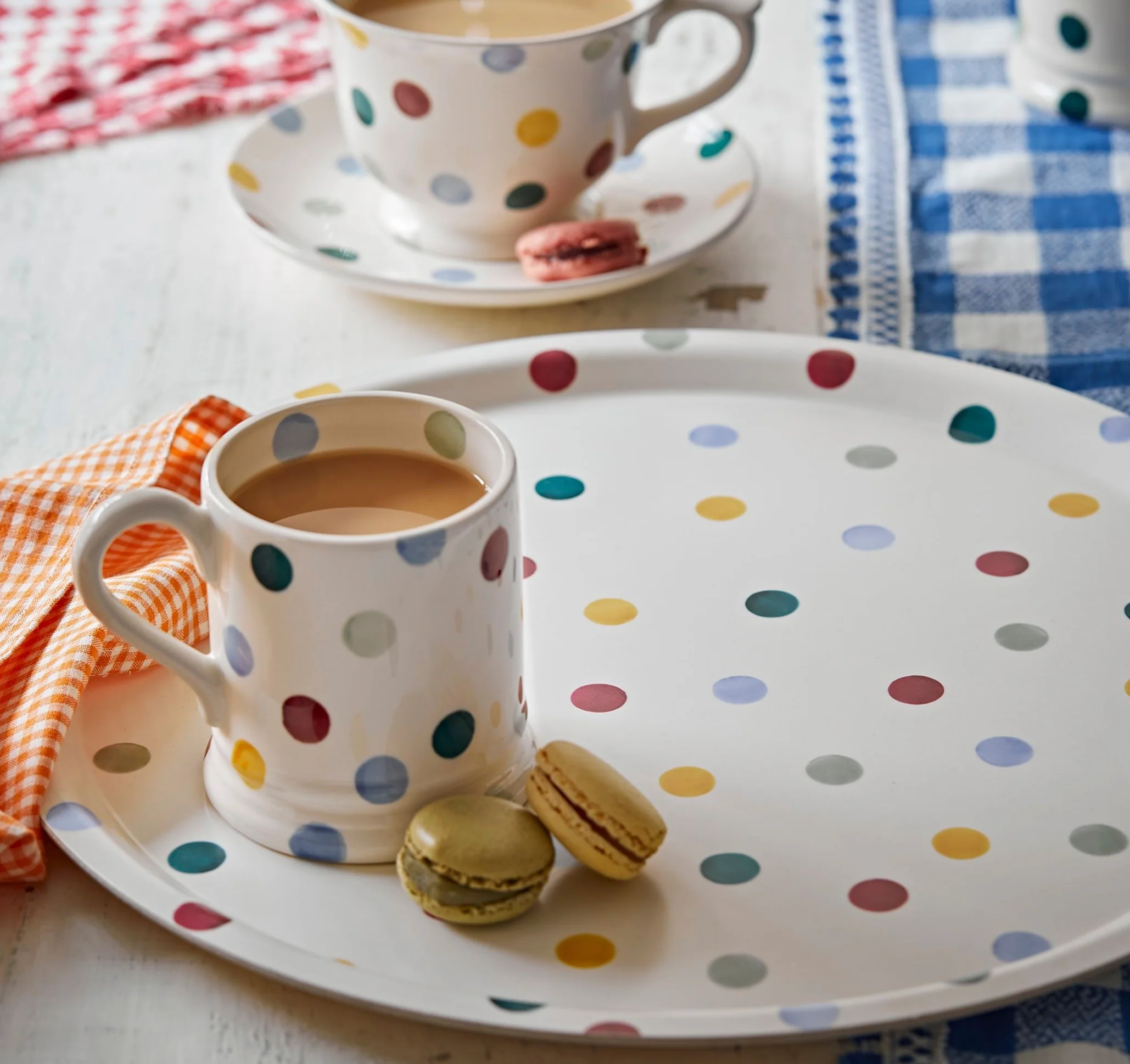 Emma Bridgewater Deep well Mini Serving Tray, Polka Dots - Image 4