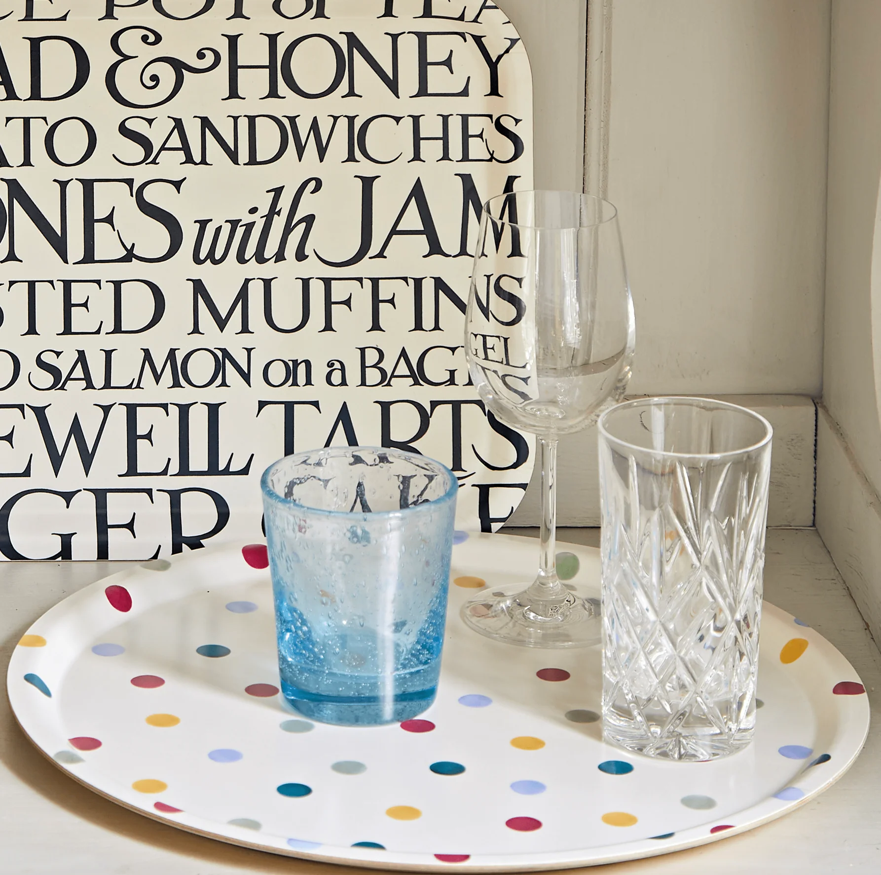 Emma Bridgewater Deep well Mini Serving Tray, Polka Dots - Image 5