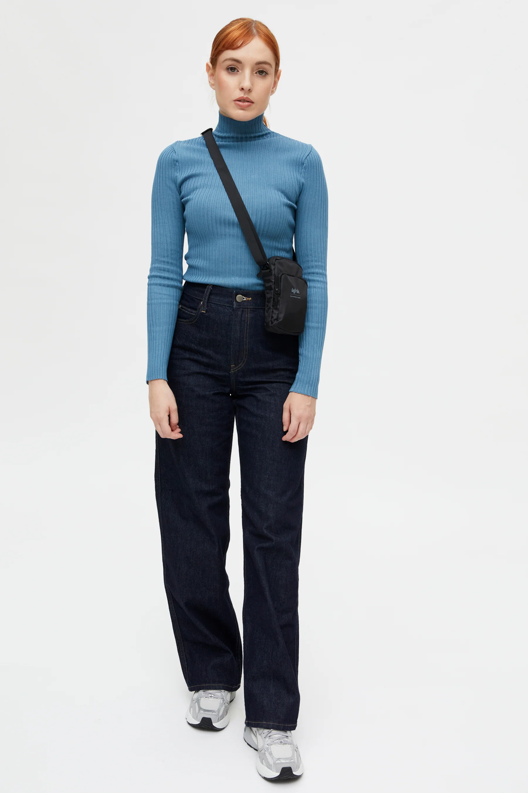 Lefrik Amsterdam Cross Body Phone Bag, Black - Image 4