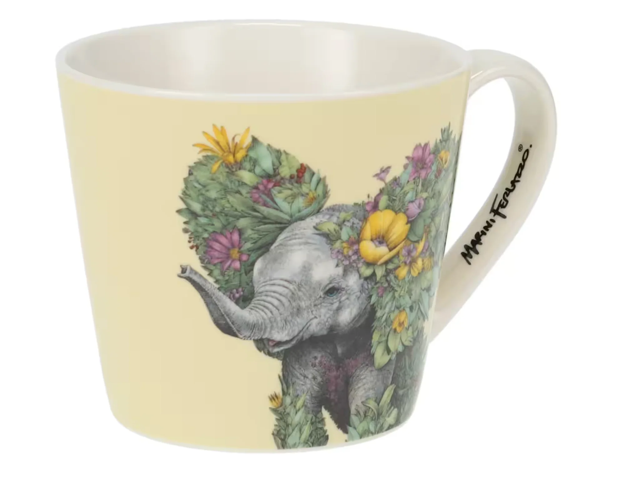 Maxwell & Williams Marini Ferlazzo Wild Planet Mug, Elephant - Image 3