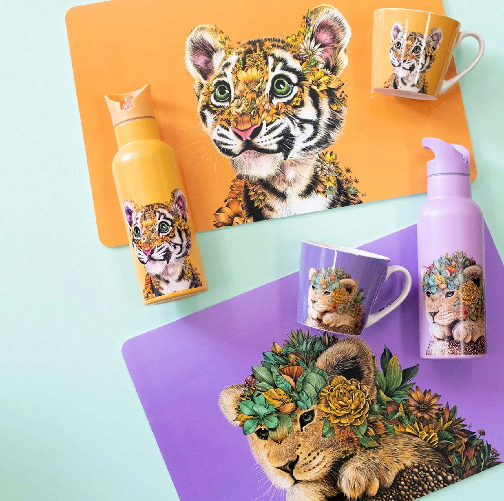 Maxwell & Williams Marini Ferlazzo Wild Planet Mug, Lion Cub - Image 5