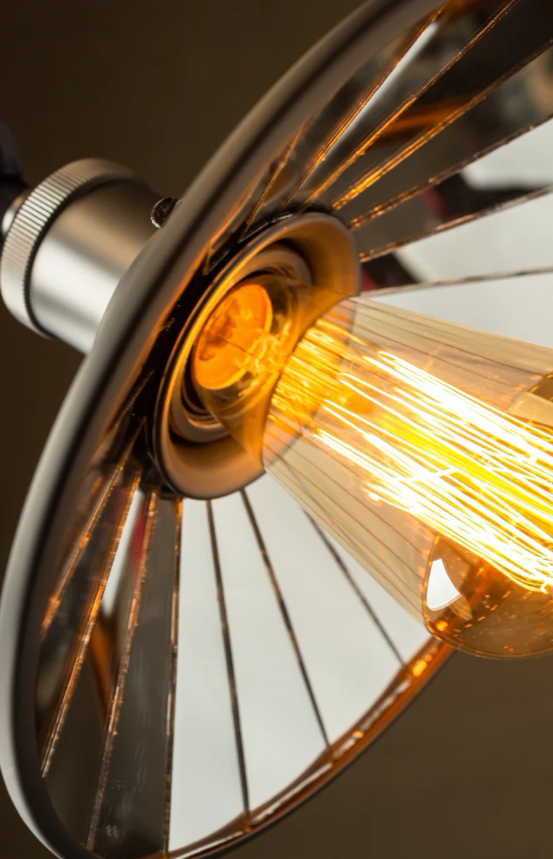 Antique Light  Pendant  Gun Metal - Image 7