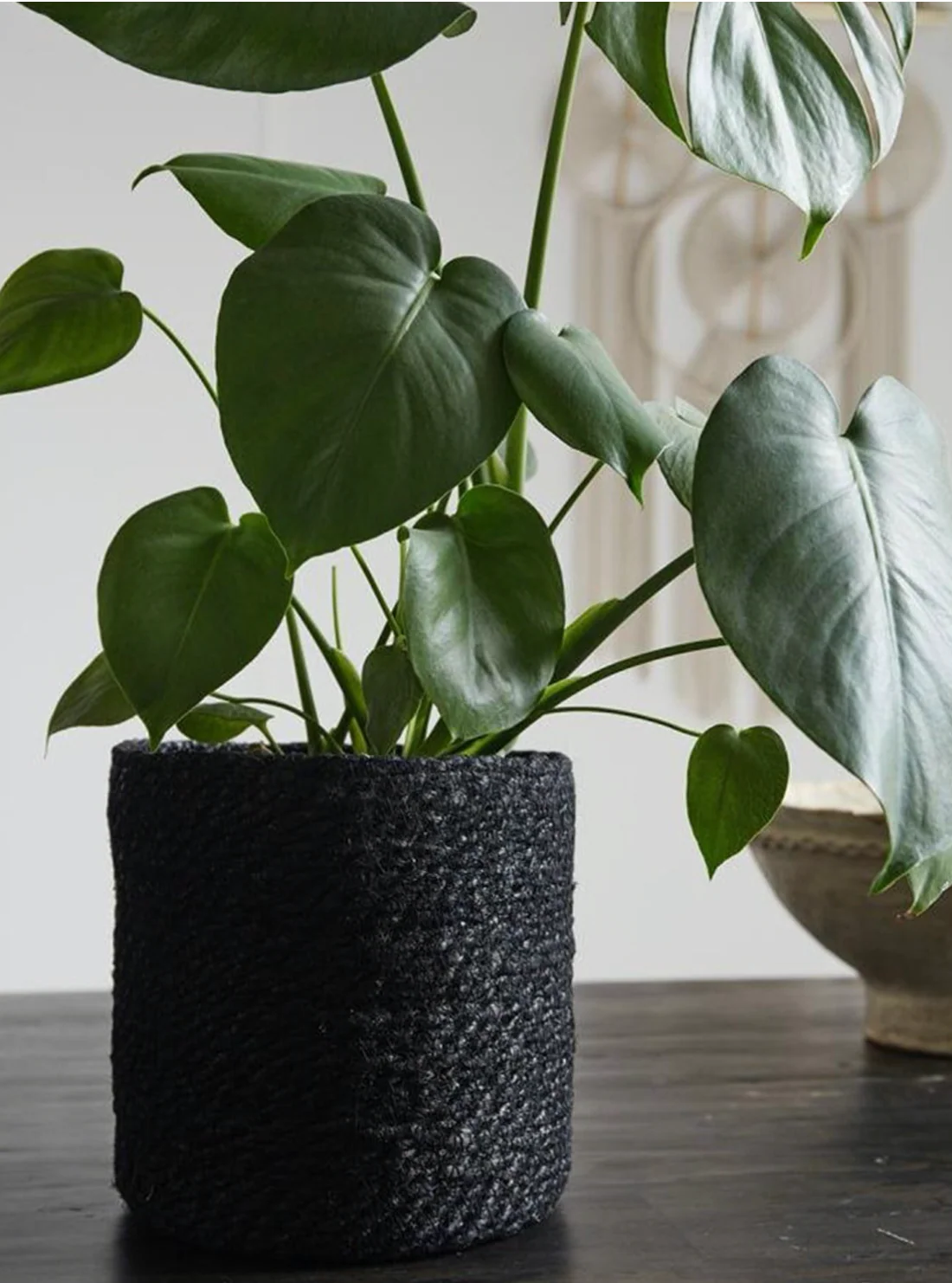 Nordal Jute Planter, Black - Image 5