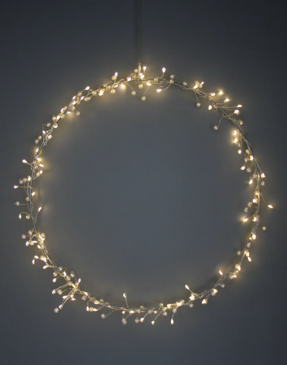 Pearl Cluster LED Fairy Lights ( Mains Powered) - Image 7