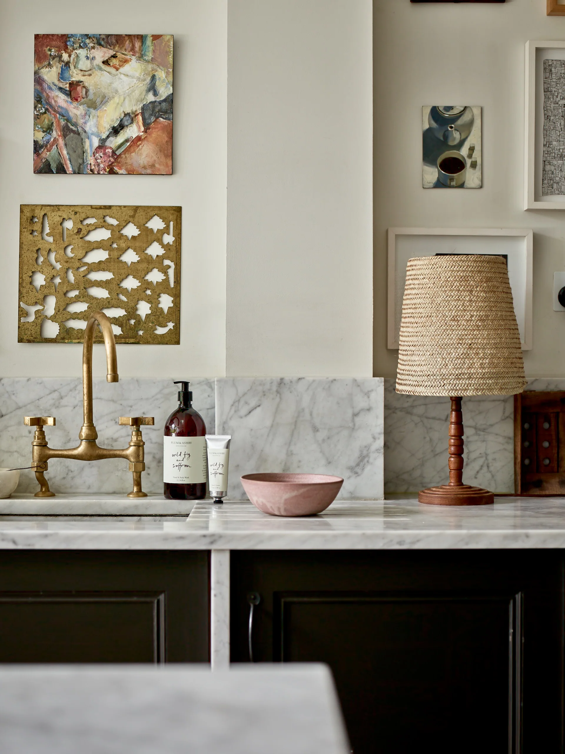 Plum & Ashby Wild Fig & Saffron Hand & Body Wash - Image 3