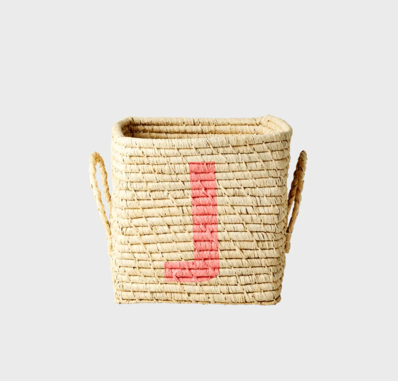 Rice Raffia Alphabets Basket - Image 37