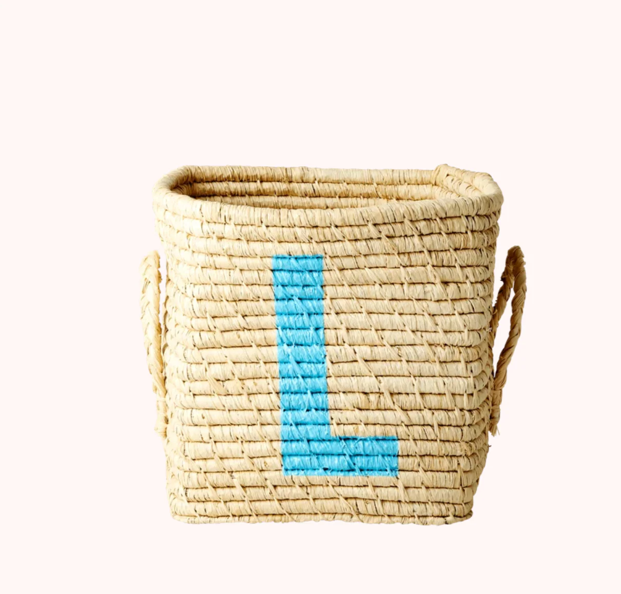 Rice Raffia Alphabets Basket - Image 39