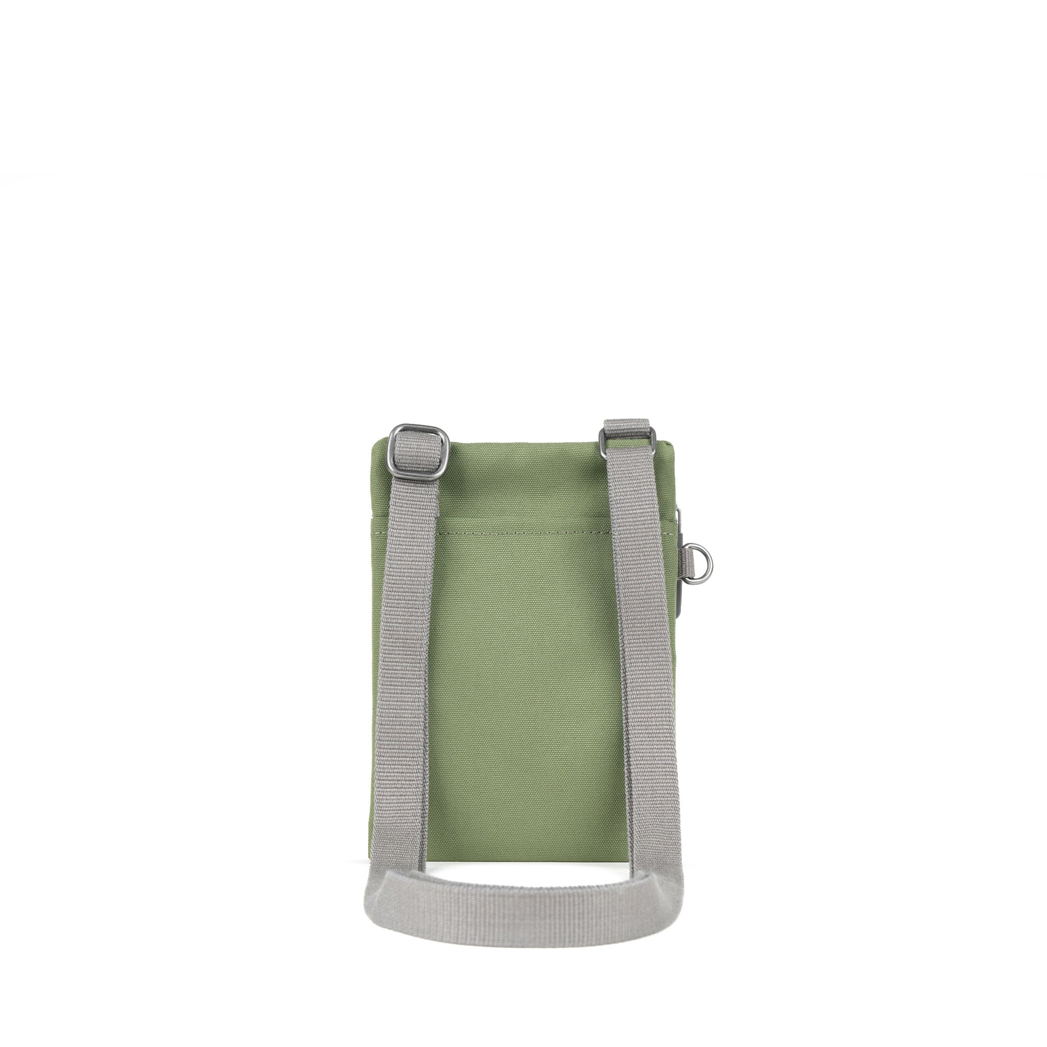 Roka London Chelsea Crossbody Phone Bag, Granite (Sustainable Canvas) - Image 3