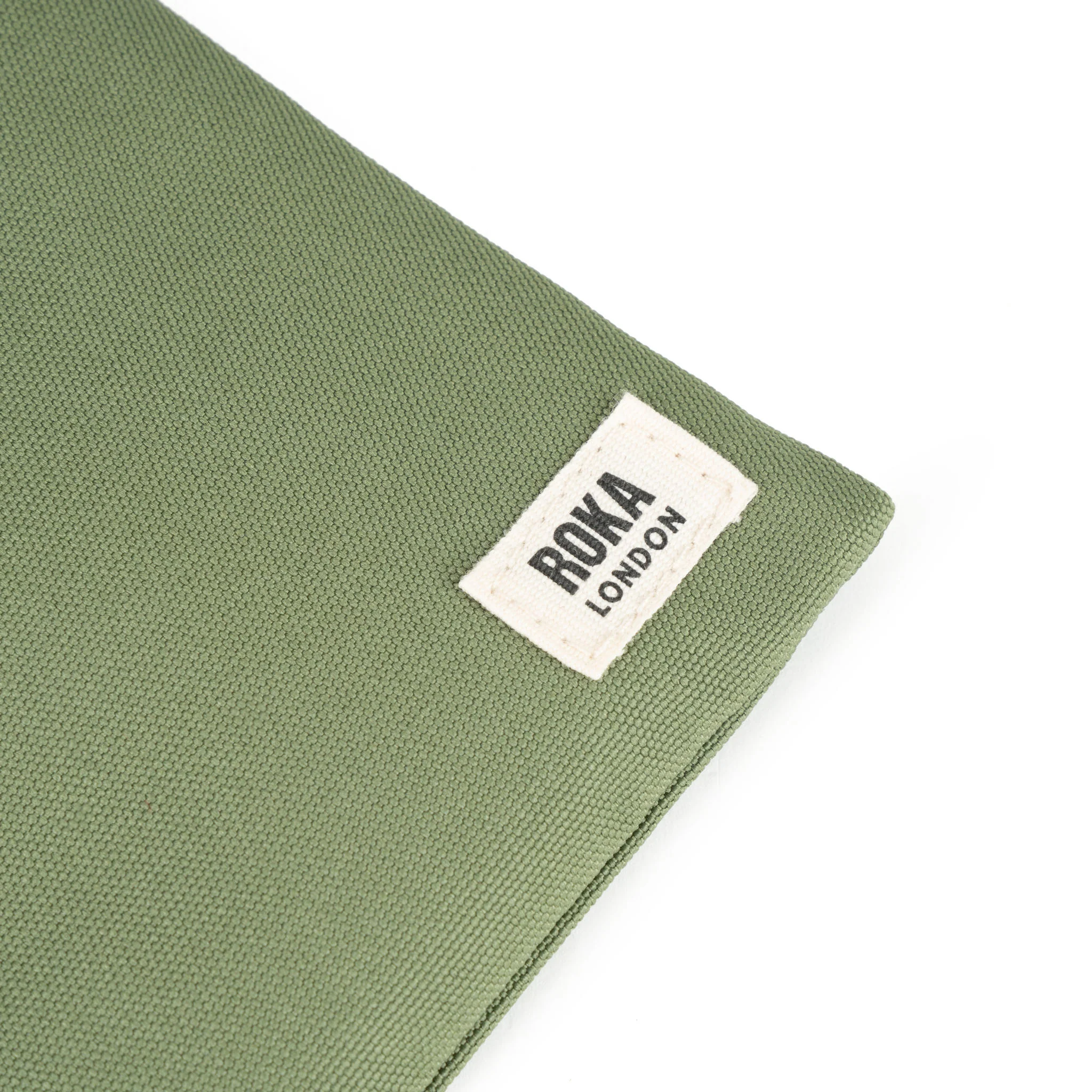 Roka London Chelsea Crossbody Phone Bag, Granite (Sustainable Canvas) - Image 5