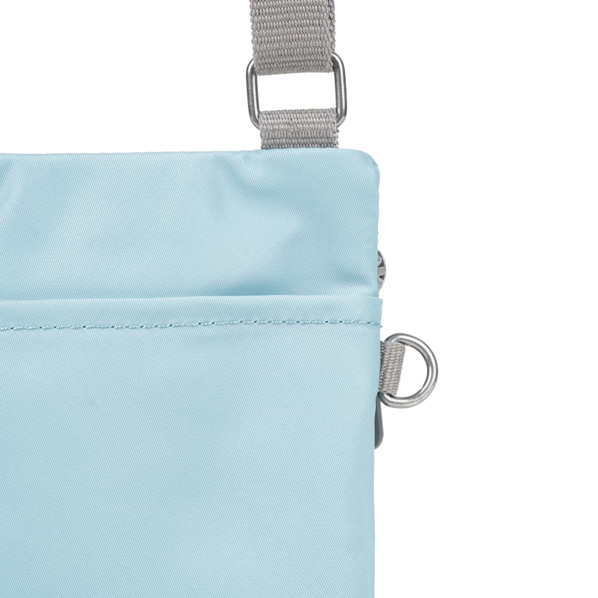 Roka London Chelsea Crossbody Phone Bag, Spearmint (Recycled Nylon) - Image 4