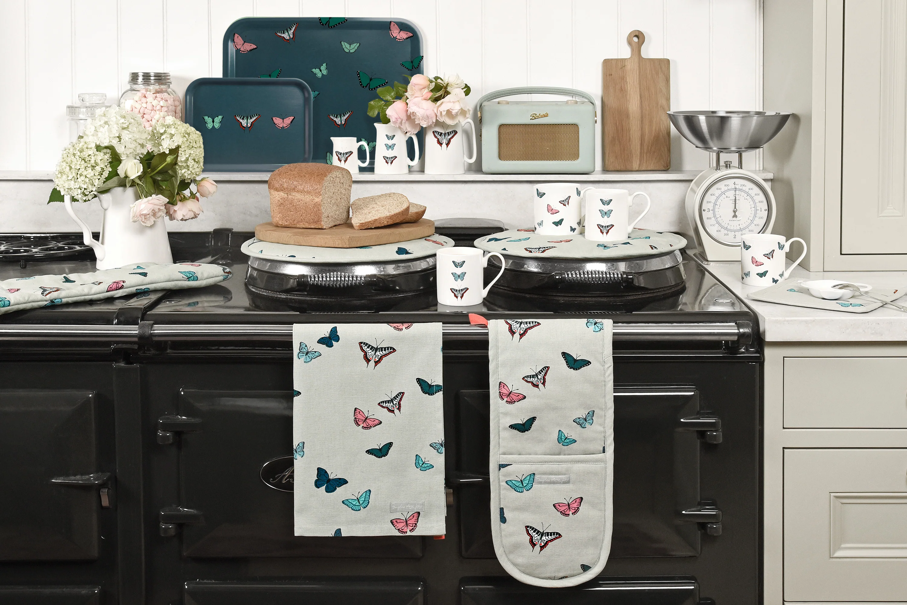 Sophie Allport Large Mug, Butterflies - Image 3