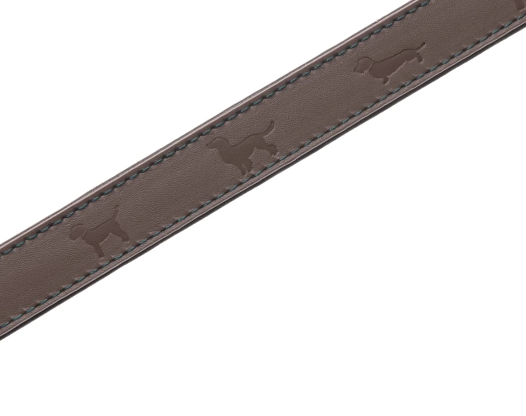 Sophie Allport Leather Dog Collar, Woof - Image 4