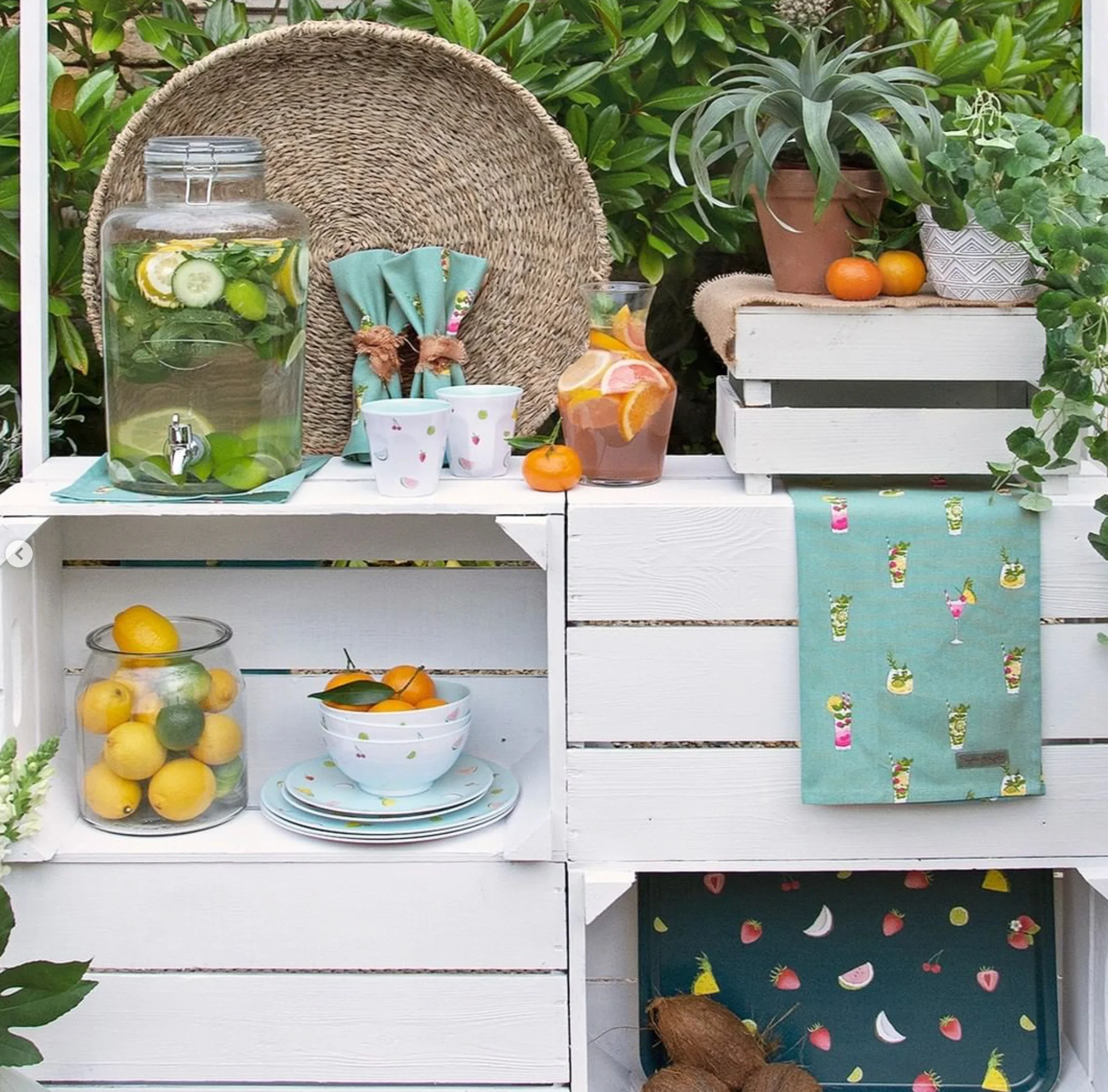 Sophie Allport Serving Tray Cocktails, Large - Image 3