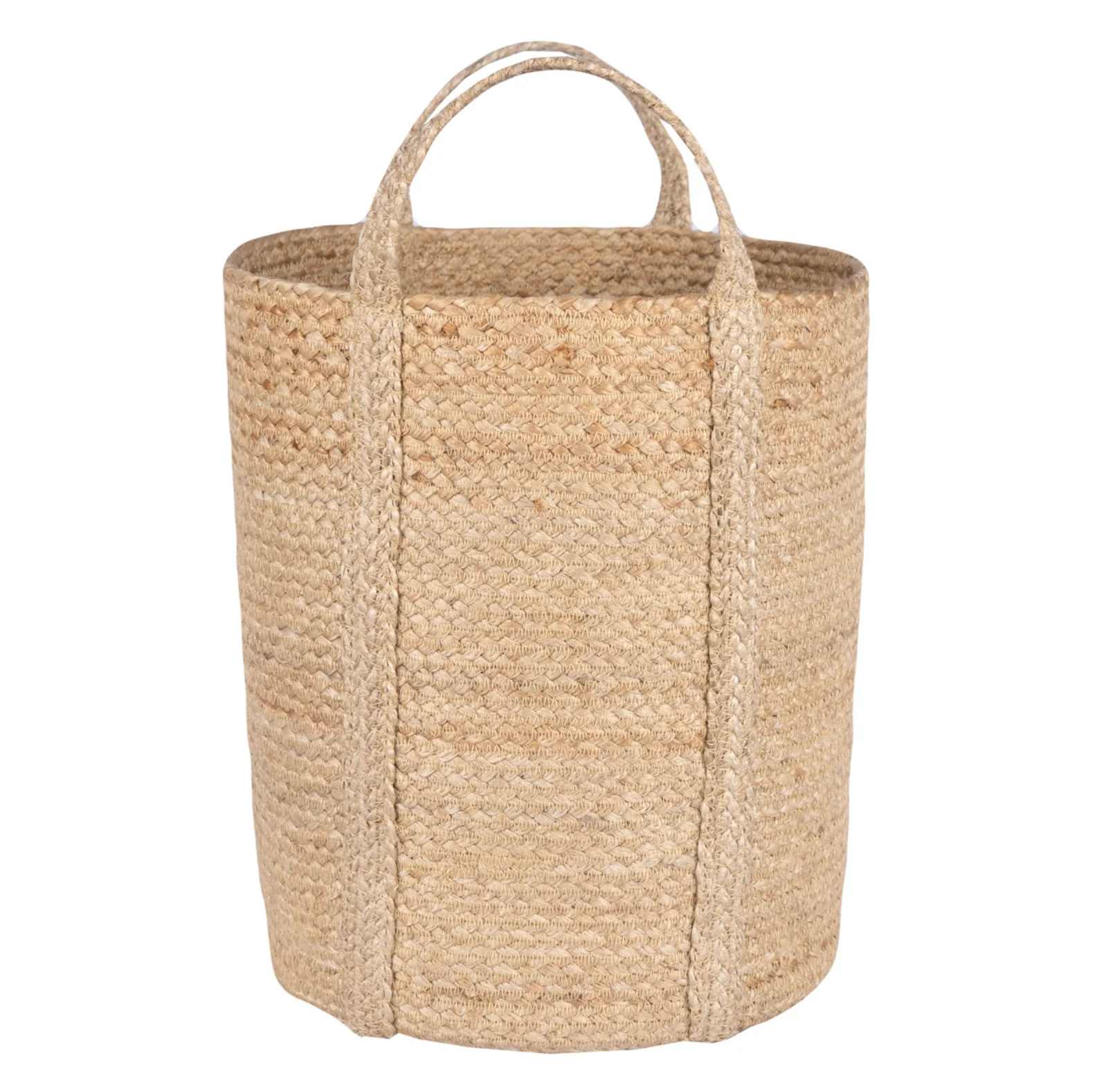 The Braided Rug Company Natural Jute Slouchy Basket - Image 5