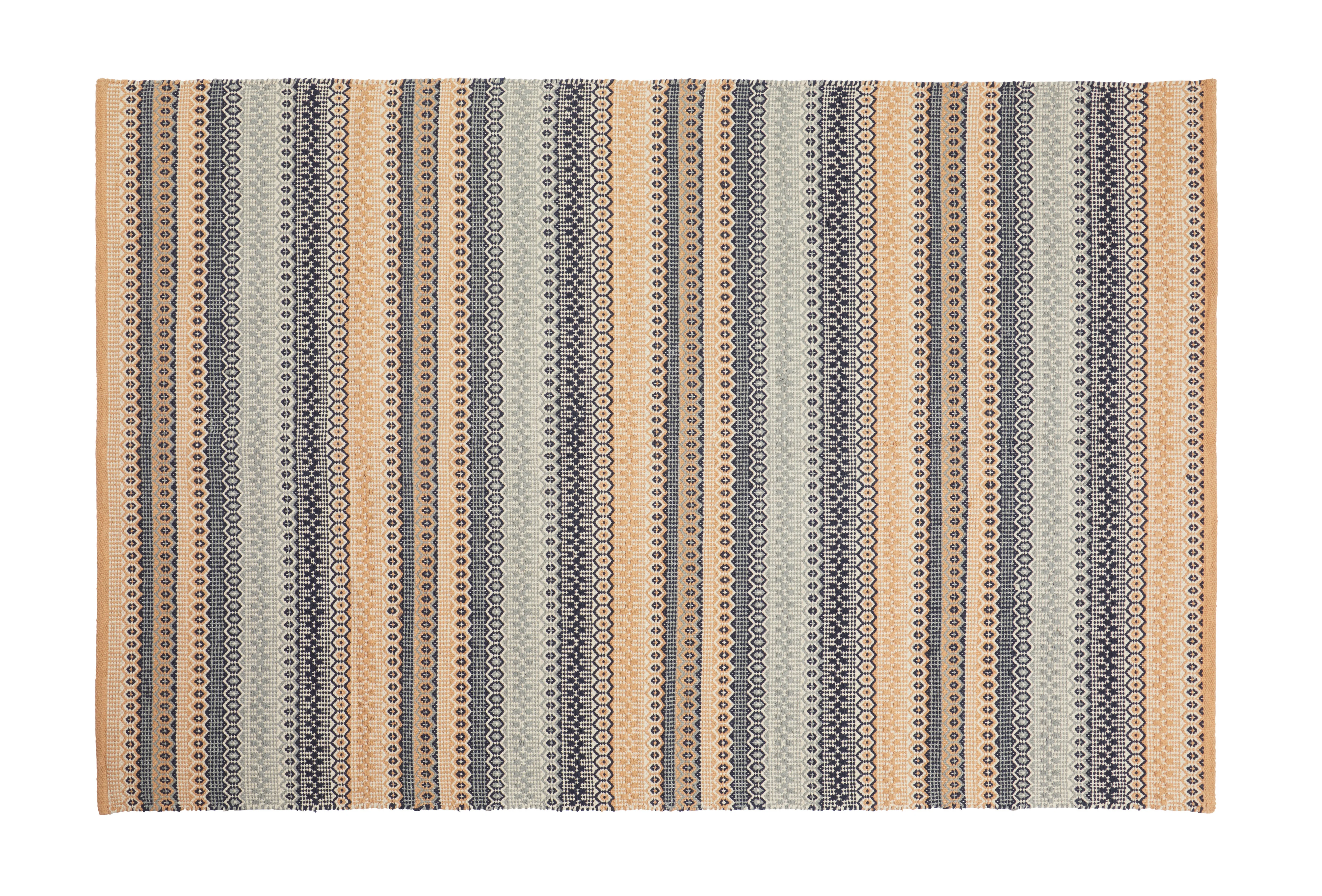 Walton & Co Cirrus Cotton Rug Blue - Image 4