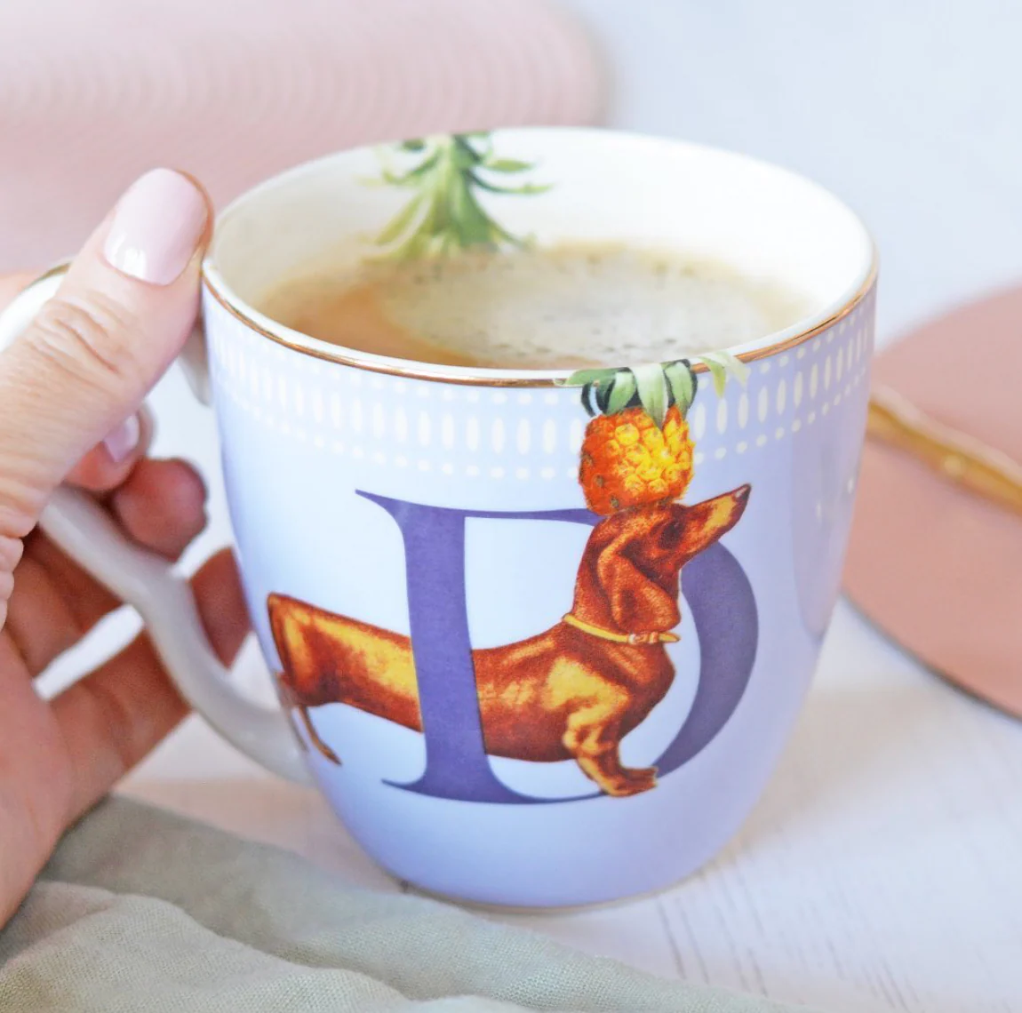 Yvonne Ellen Alphabet Mug Large - Image 4