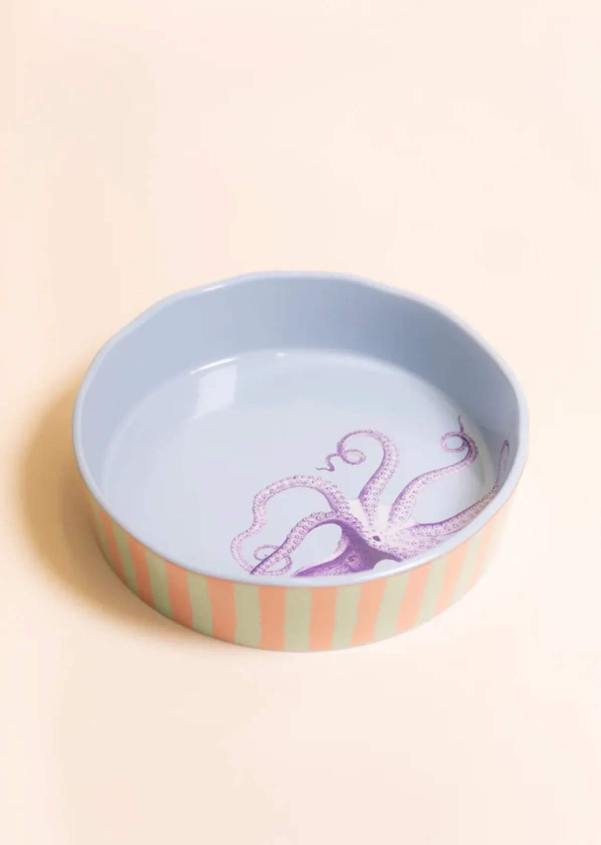 Yvonne Ellen Round Baking Dish, Octopus ( small ) - Image 3