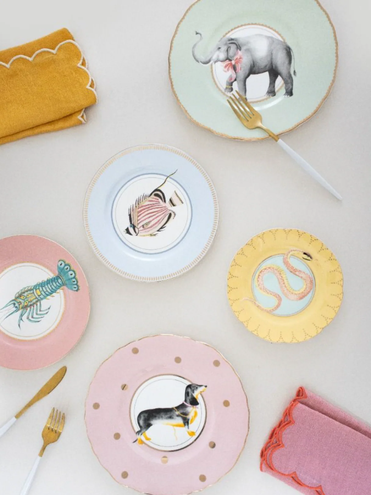 Yvonne Ellen Sandwich Plate, Doggie - Image 3