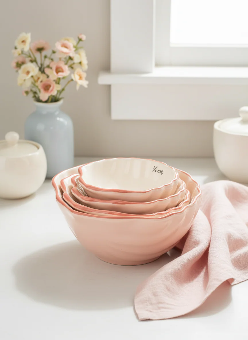 Yvonne Ellen  Sea Shell Measuring Cups Set - Image 4