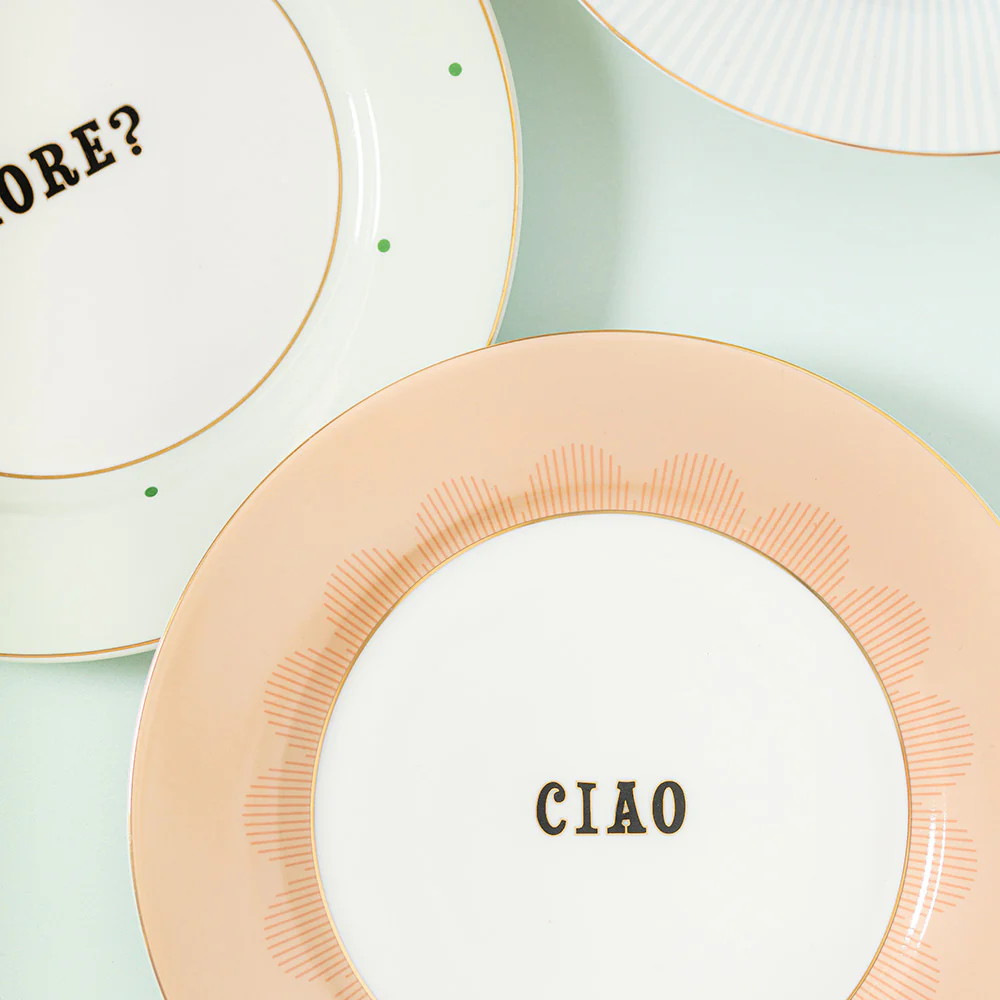 Yvonne Ellen Slogan Side Plates (Set Of 4) - Image 10