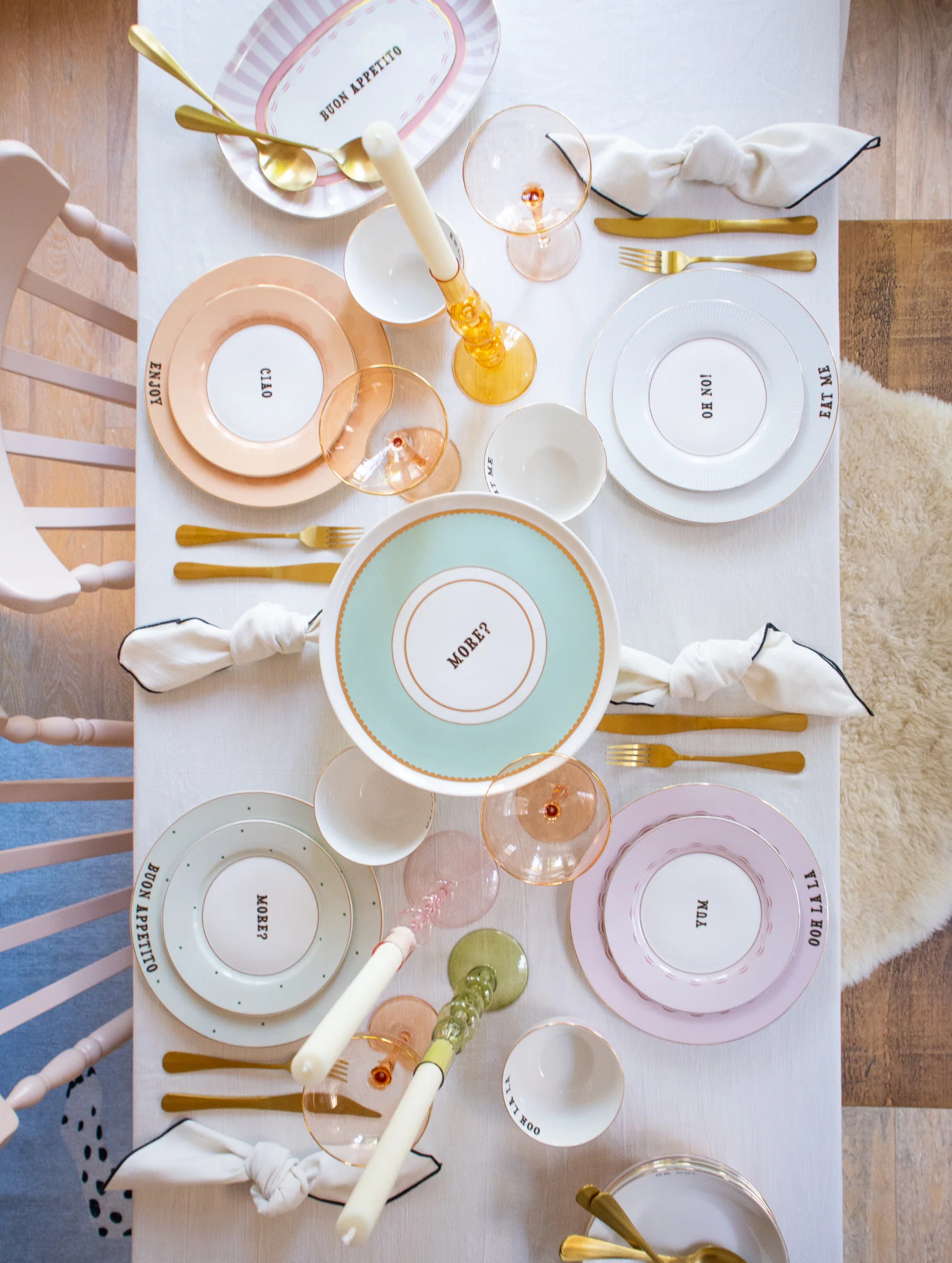 Yvonne Ellen Slogan Side Plates (Set Of 4) - Image 12