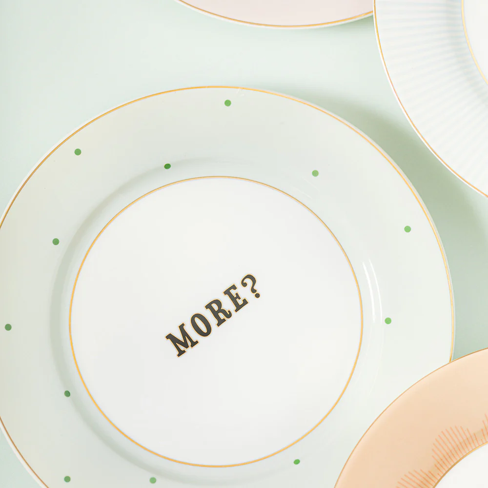 Yvonne Ellen Slogan Side Plates (Set Of 4) - Image 8