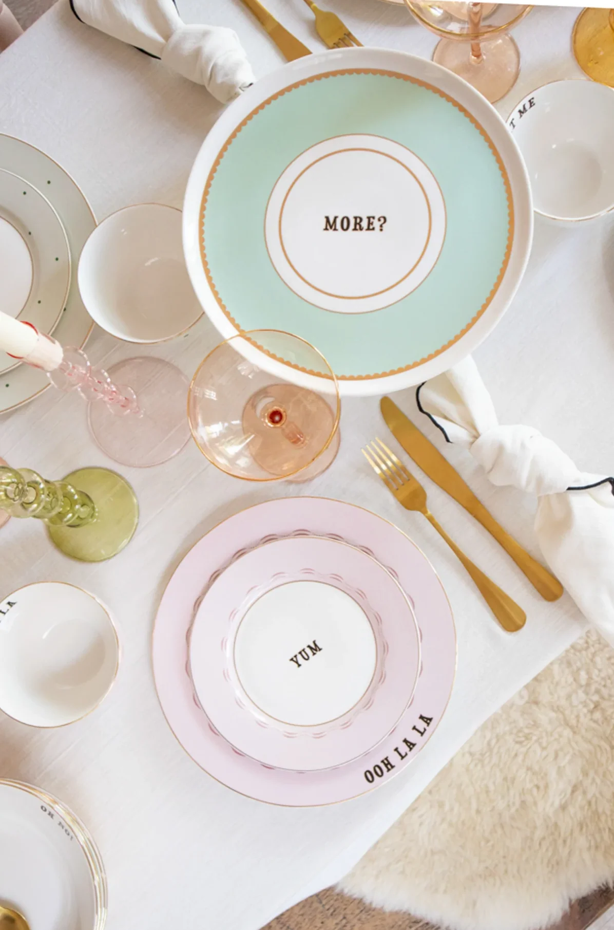 Yvonne Ellen Slogan Side Plates (Set Of 4) - Image 9